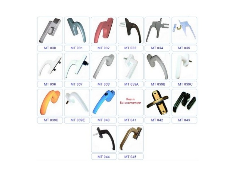 Alüminyum Doğrama Pencere Kolları